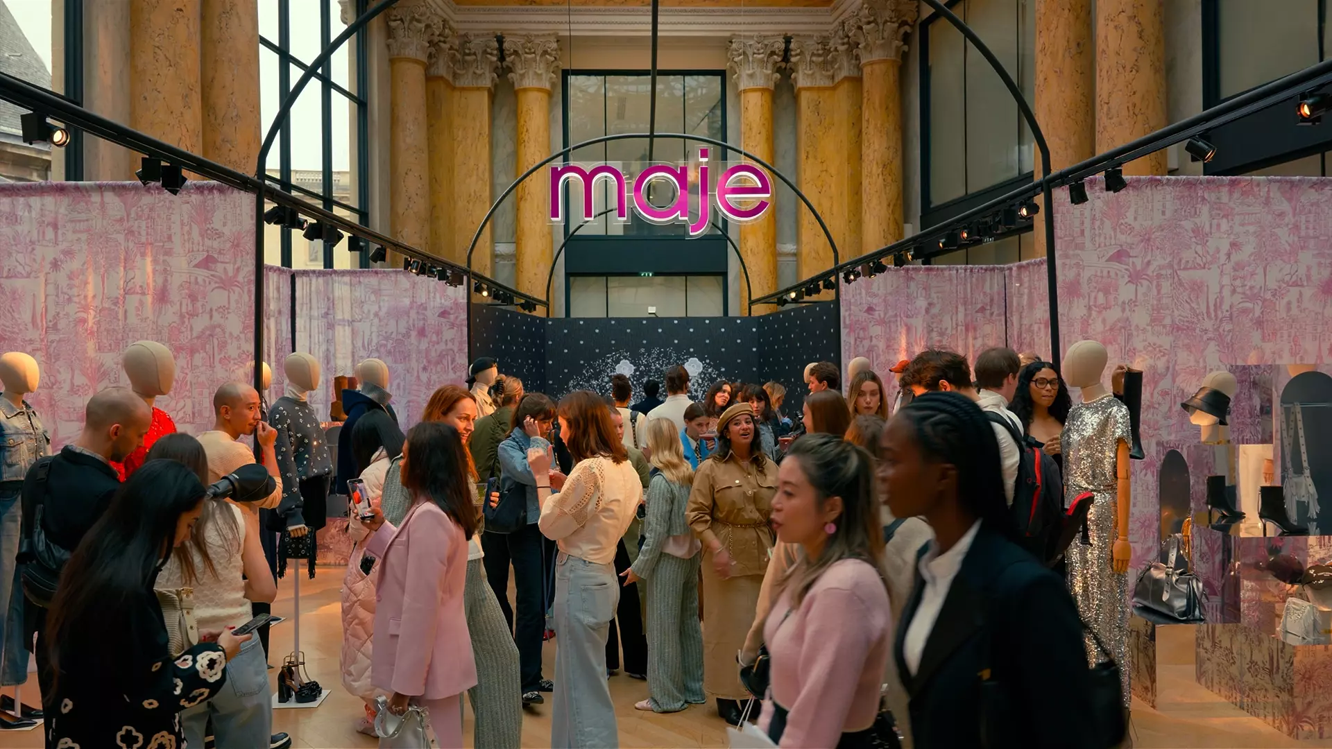 Maje FW24 Press Day Event