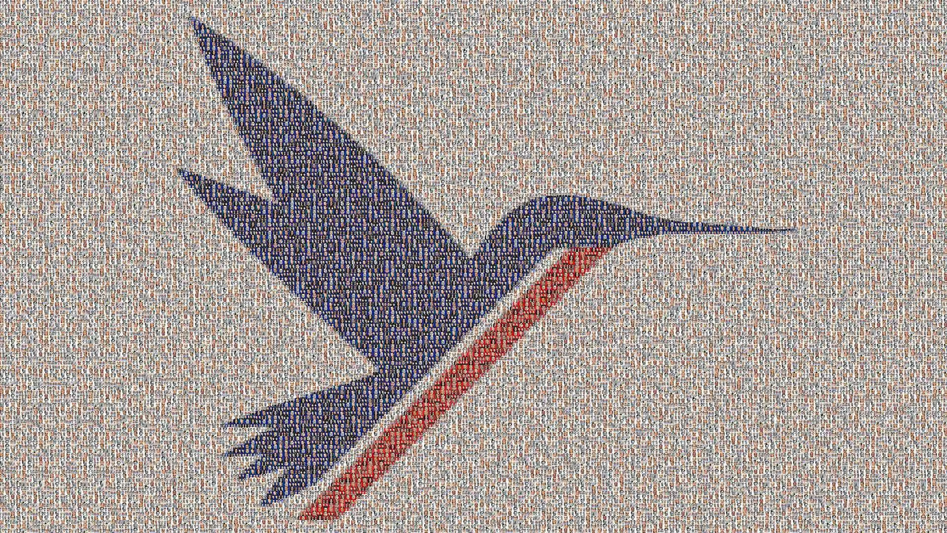 Digitales Fotomosaik AXA