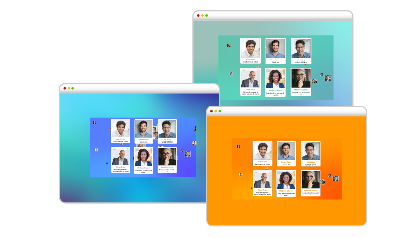 Grafische Personalisierung der Online-Diashow