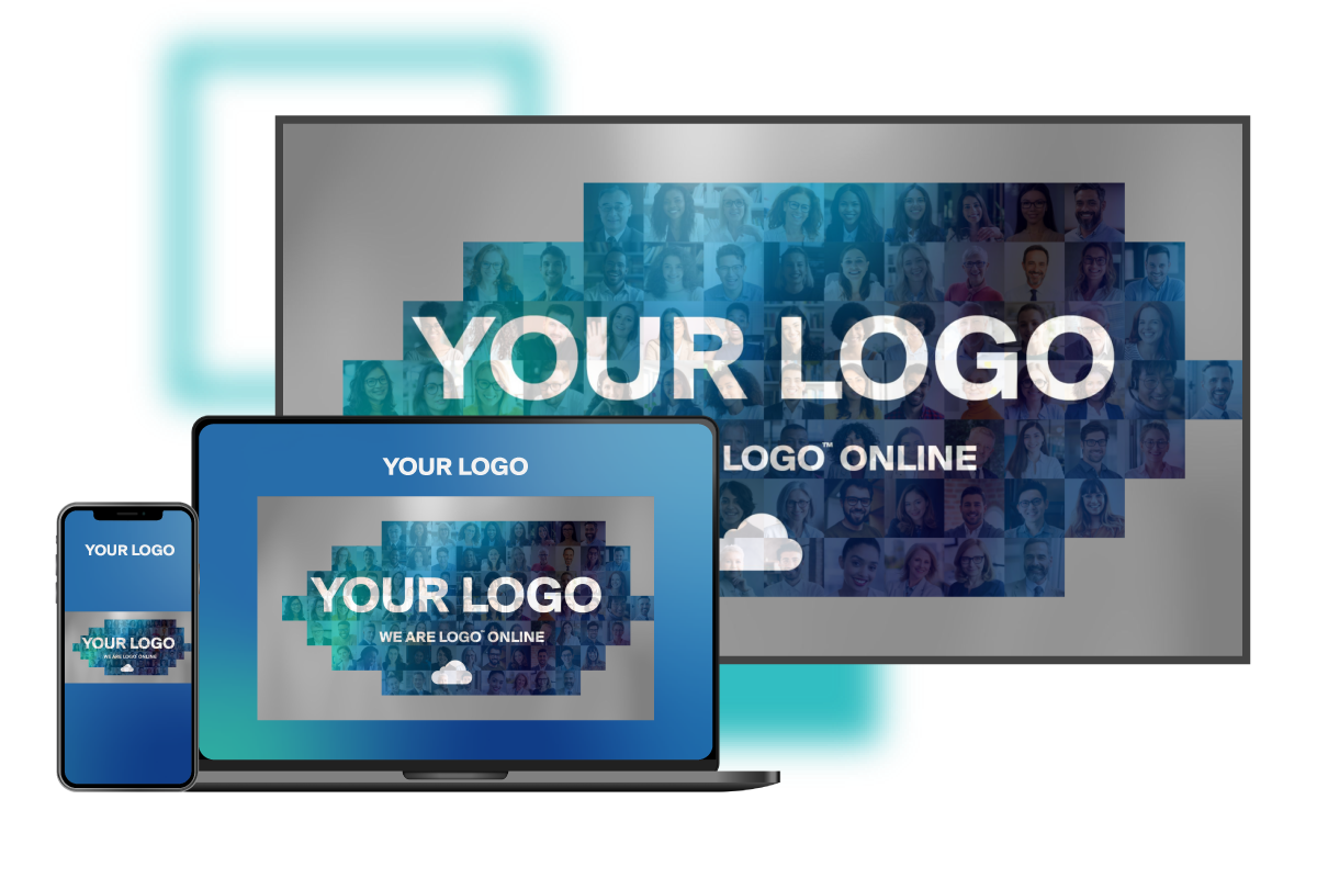 Online Fotomosaik von A-BLOK auf Laptop, Tablet und Handy zur Aktivierung Ihrer Community