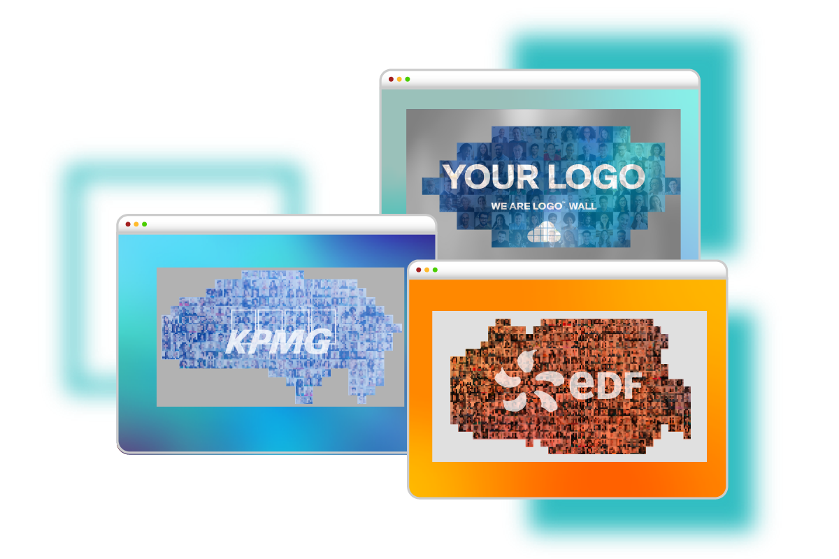 Graphic customization of the online photo mosaic