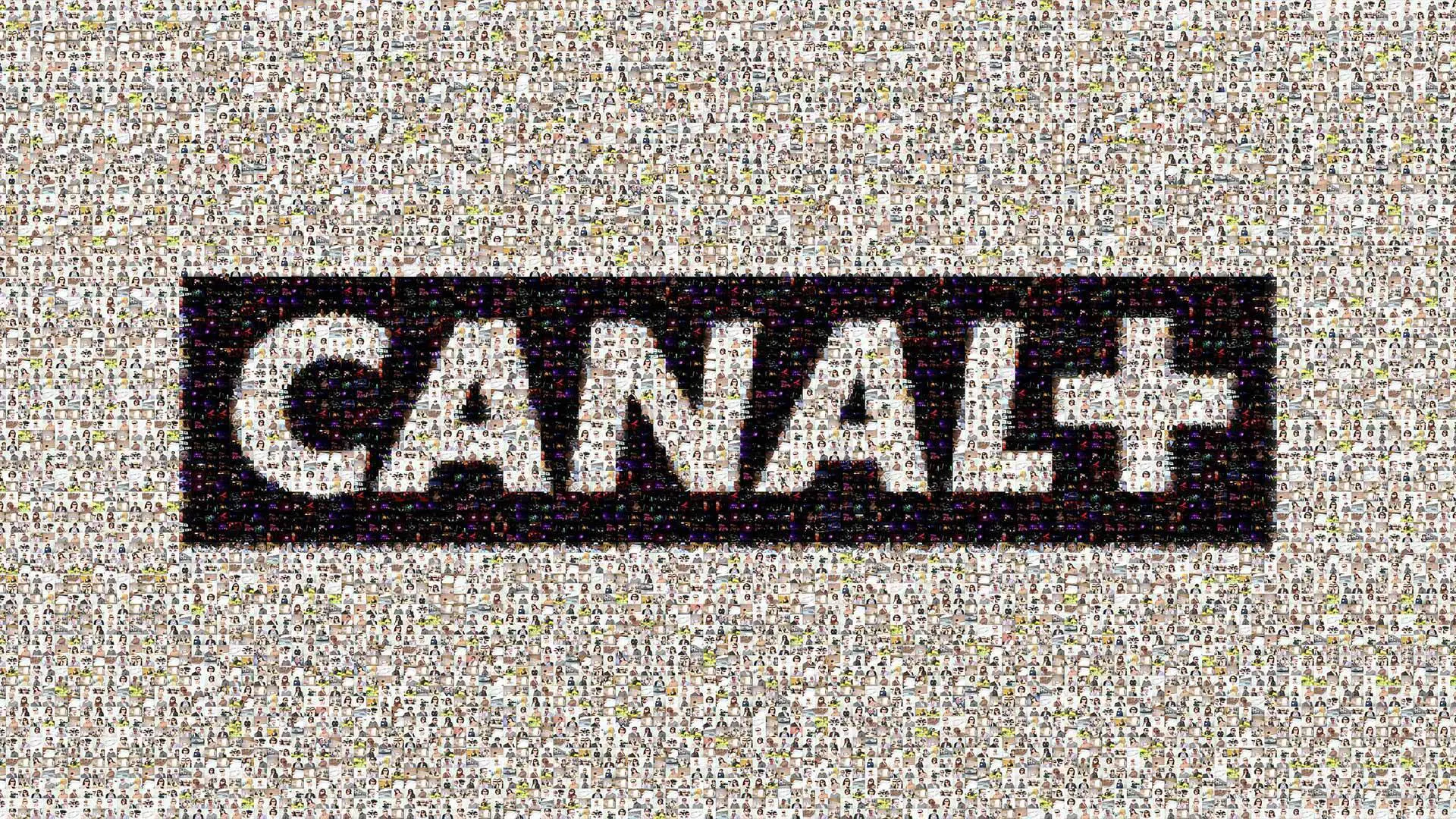 CANAL+ digital photo mosaic animation