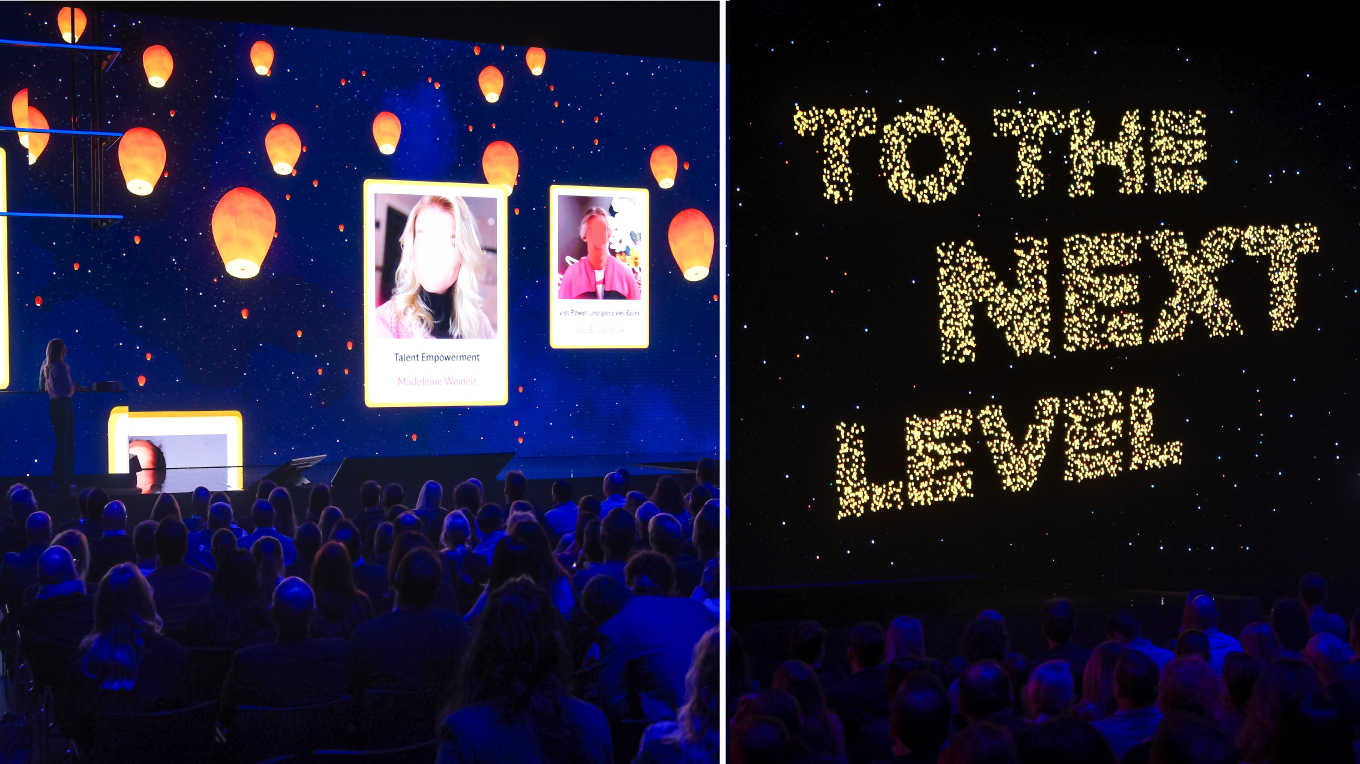 Company greetings for Telekom’s TD-Kickoff Days event
